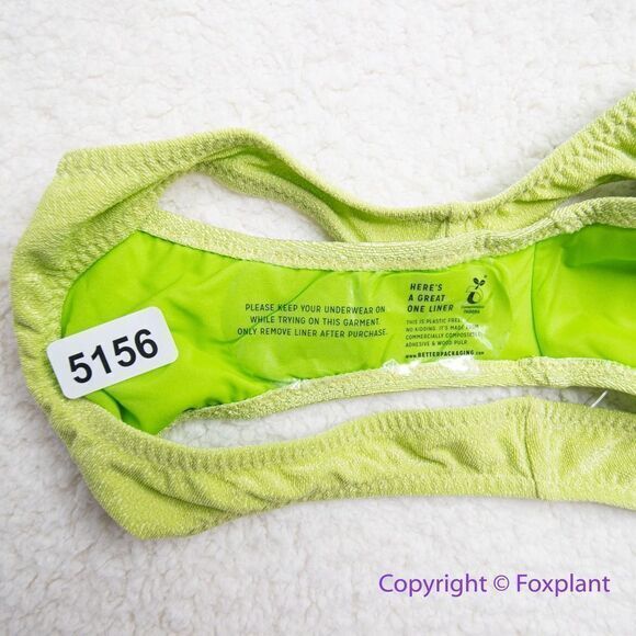 NEW Free People x Bec & Bridge‎ appletini lime green bikini bottom, USA size 4 - Picture 9 of 9